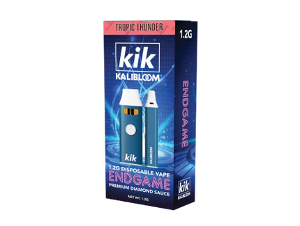 Kik Kalibloom - Endgame Premium Diamond Sauce (D8 + THCP) - Hemp Disposables (1.2g)