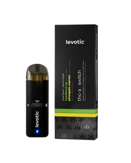 Levotic - THCa Switch(LiquidDiamonds+Live Resin+THC-A+HHC+THC-P)- Premium Blend Delta Disposables (3g)