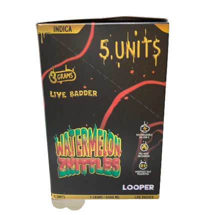 Looper - Limited Edition Diamond Live Badder (THC-P+HHC) - Hemp Disposables (3g)