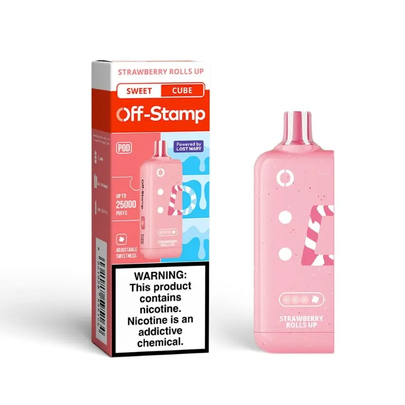 Off Stamp Cube Pod - Disposable Vapes (5%, 25,000 Puffs - 5ct)
