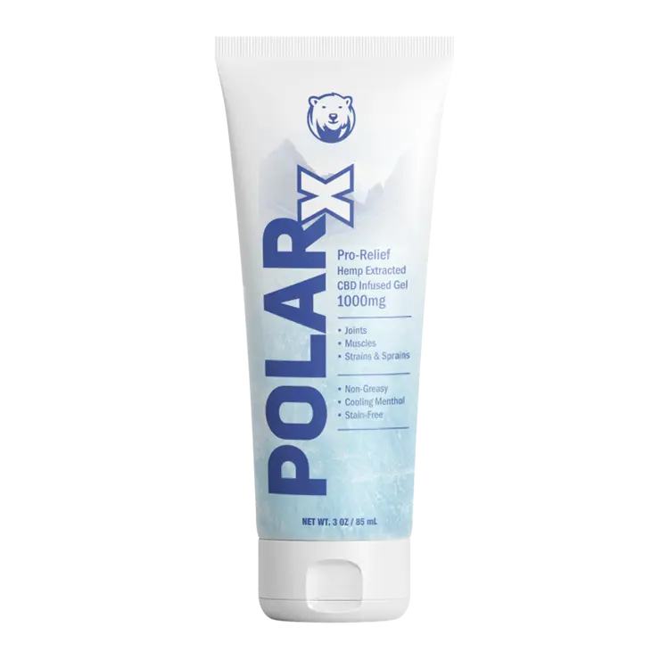 Polar X - Pro-Relief Hemp Extracted CBD Infused Gel - CBD Gel (1000mg)