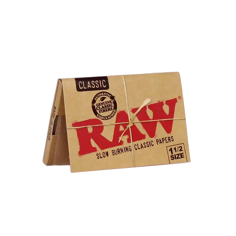 RAW - 1 1/2" Size Classic Rolling Papers (25ct, 33pk)