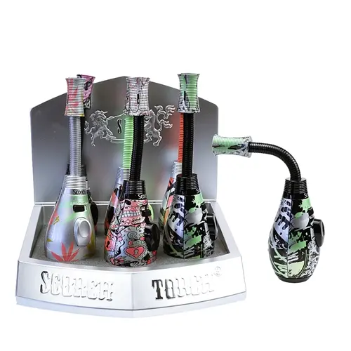 Scorch Torch - Bendable Graffiti (61769) Refillable Lighters (6ct)