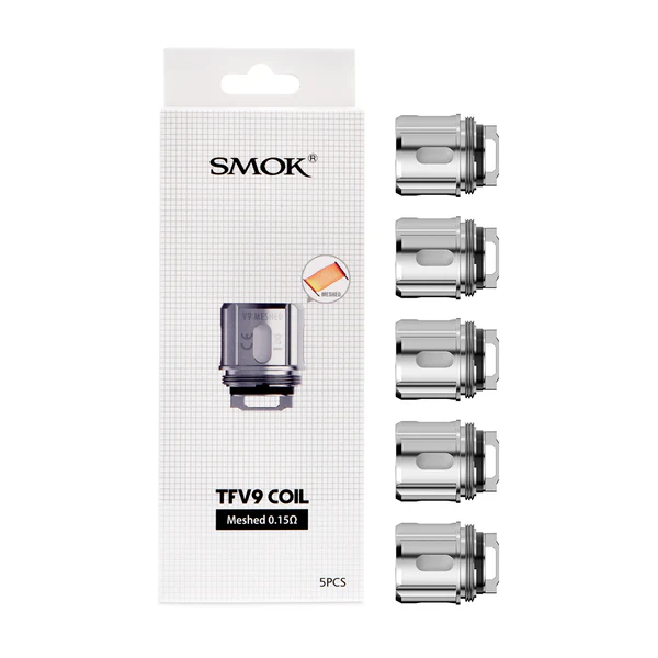 Smok - TFV9 (0.15Ω Mesh) Replacement Coils (5ct)