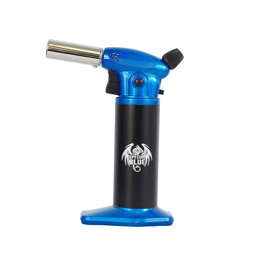 Special Blue - Toro Butane Torch Refillable Lighters (Single Flame)