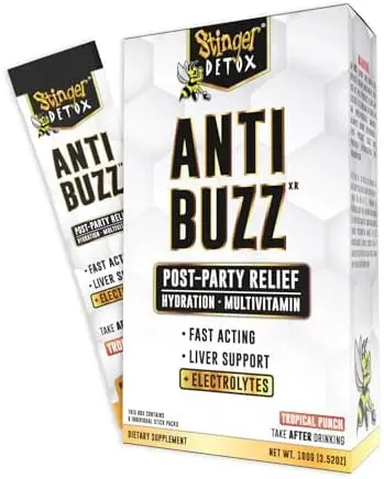 Stinger Detox - Anti Buzz Electrolyte Drink Mix