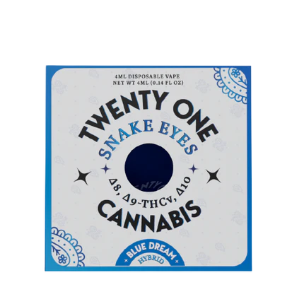 Twenty One Cannabis - Hemp Disposables (4mL)