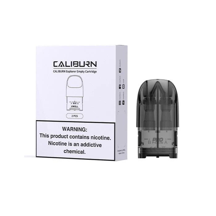 Uwell - Caliburn Explorer Empty Replacement Pods (2mL, 2ct)