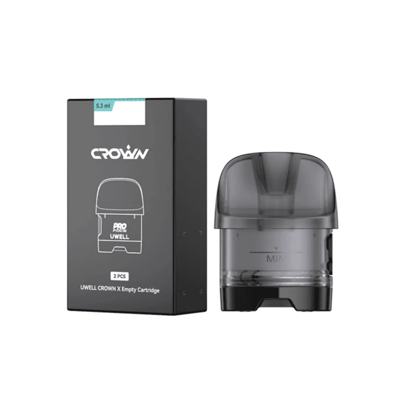 Uwell - Crown X Replacement Pods (5.3mL, 2ct)