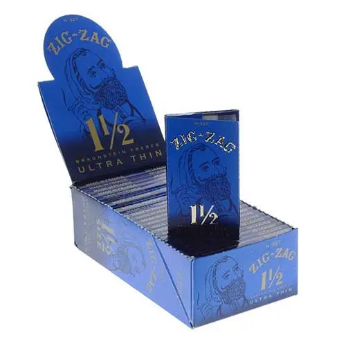 Zig Zag - 1 1/2" Size Ultra Thin Rolling Papers (24ct, 32pk)